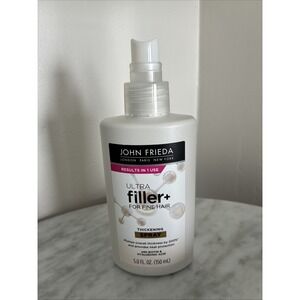 JOHN FRIEDA Ultra Filler + For Fine Hair Thickening Spray 5.0 FL Oz. New Full